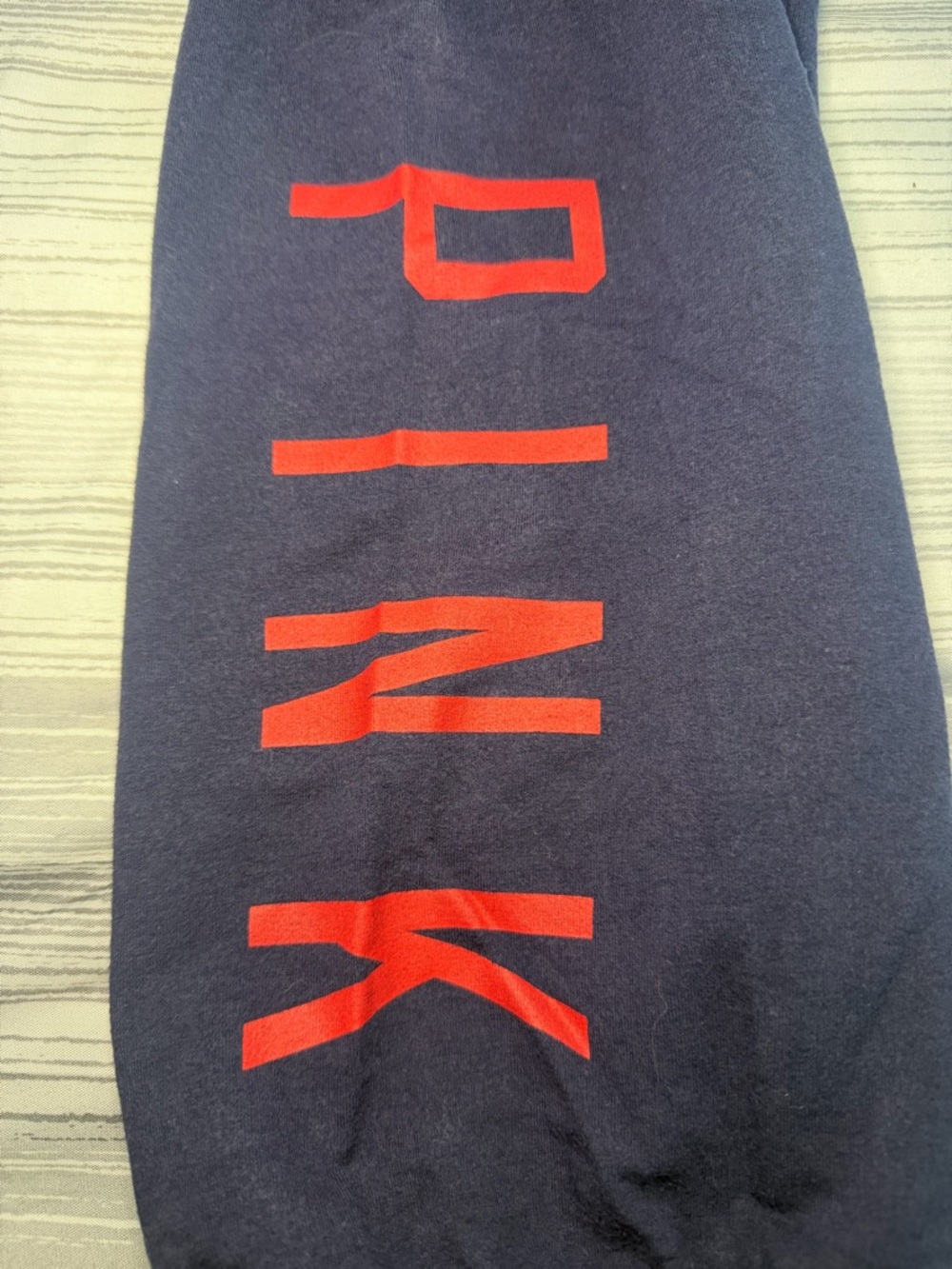 Angels Baseball Navy Sweatpants with Red Accent - Picture 3 of 5